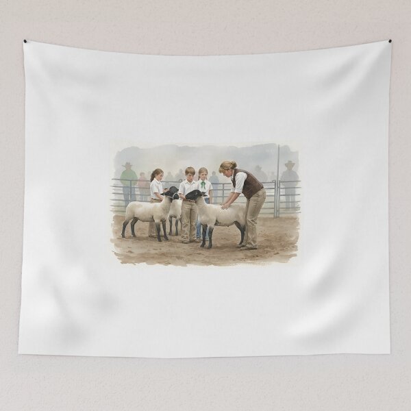 Item preview, Summertime Memories - The Market Lamb Show designed and sold by Oldetimemercan.
