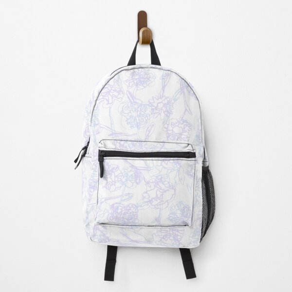 Item preview, Libere Bloom - Bloom Paint - Blue Purple White designed and sold by Stephanie Fiona Design.