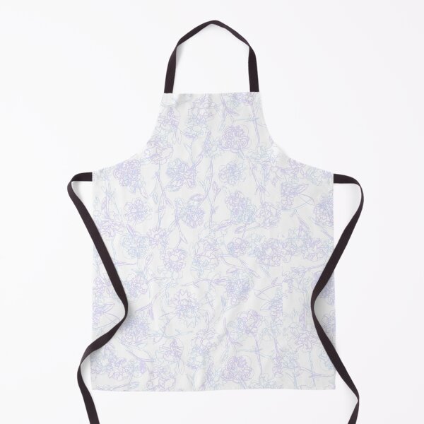 Item preview, Libere Bloom - Bloom Paint - Blue Purple White designed and sold by Stephanie Fiona Design.