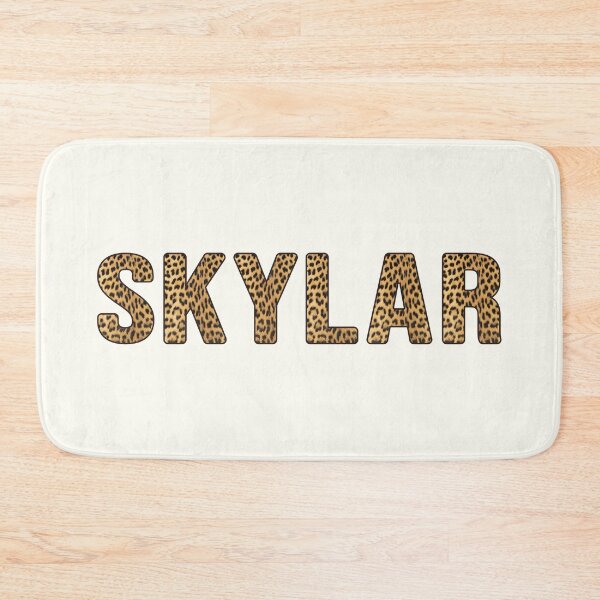 Item preview, Skylar Name Leopard Print designed and sold by Jeallan Designs.