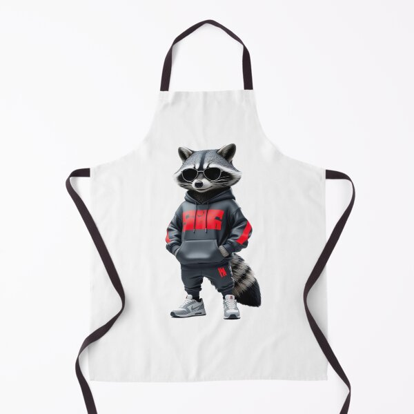 Item preview, Mapache con estilo en sudadera urbana | Ilustración de animal urbano designed and sold by raccoonmerch.