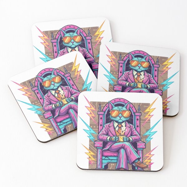 Item preview, Vintage 70's Robot Cat designed and sold by Kanty Art 2112.