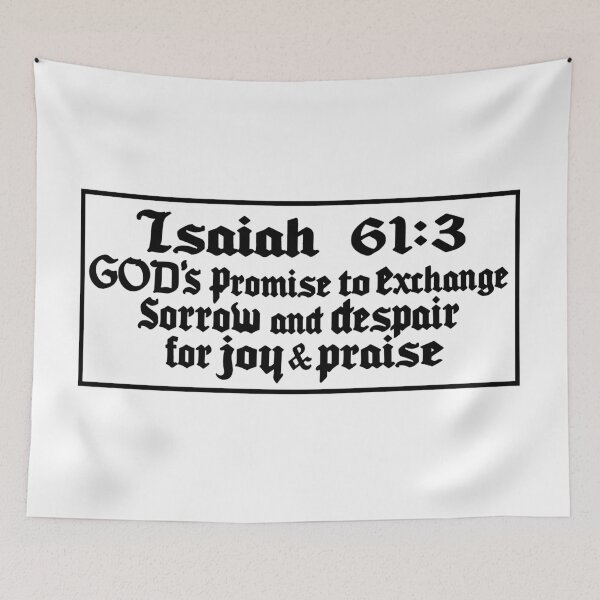 Item preview, isaiah 61:3 gods promise designed and sold by ocd_Jessica.