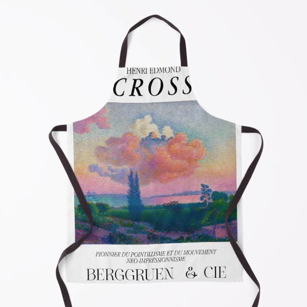 Item preview, Henri Edmond Cross Twilight Landscape Pink Clouds Poster designed and sold by LaFabricaArt.