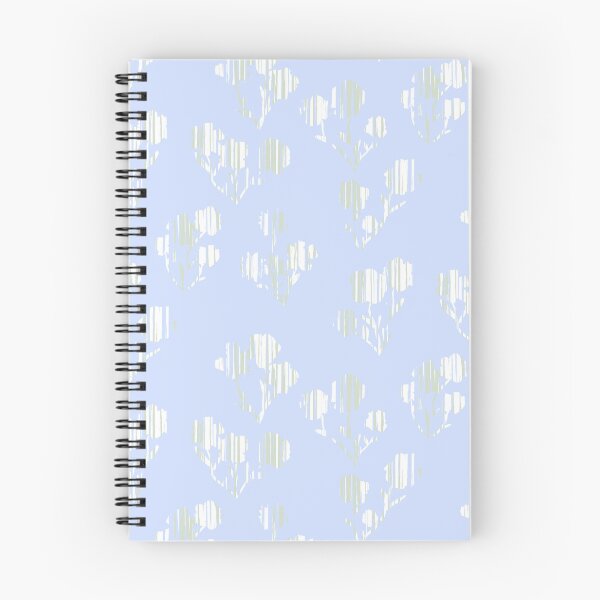 Item preview, Stripey Flower - Bloom Paint - Green Blue White designed and sold by Stephanie Fiona Design.
