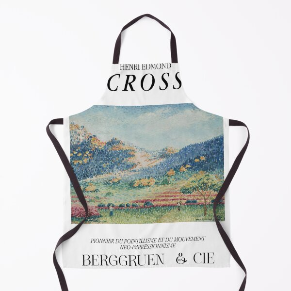 Item preview, Henri Edmond Cross Pointillist Valley Field with Workers designed and sold by LaFabricaArt.