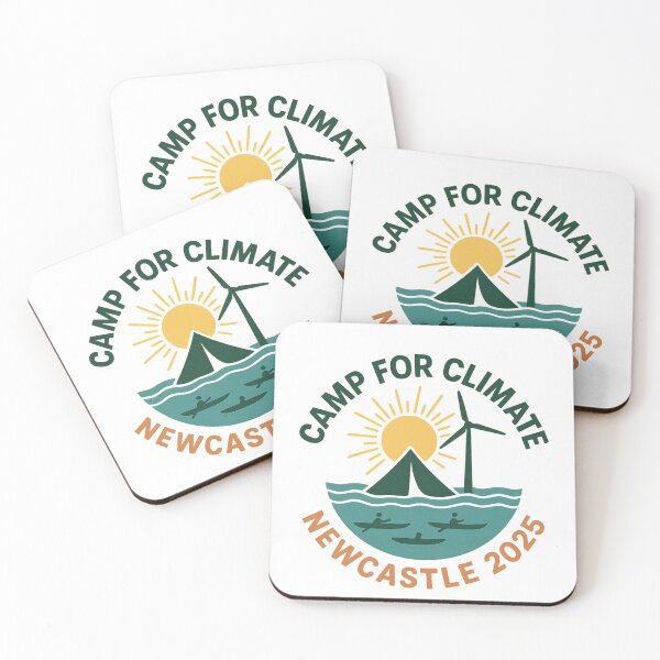 Item preview, Camp for Climate Newcastle 2025 - The People's Blockade Protest designed and sold by DigiSudu.