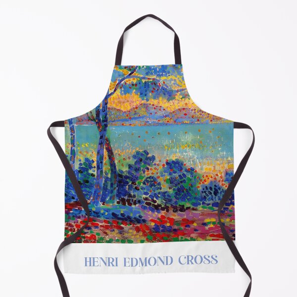 Item preview, Cross Fauvist Seascape | Vibrant Color Expressionist Poster designed and sold by LaFabricaArt.