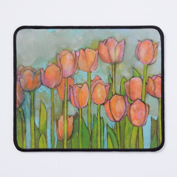 Item preview, Acrylic Painting of Tulips - Original art designed and sold by Kara Draws.