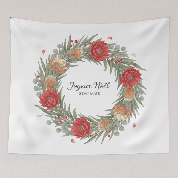 Item preview, Botanical Christmas Wreath designed and sold by FutureService.