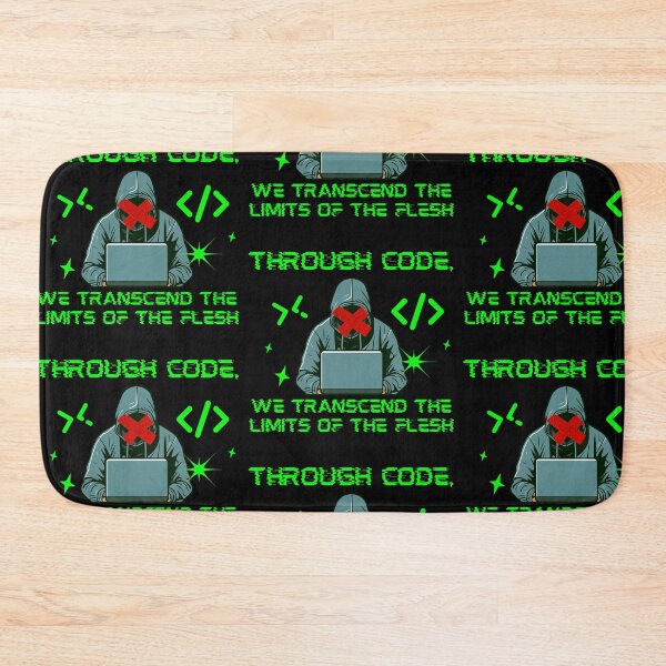Item preview, Through code, we transcend the limits of the flesh designed and sold by blancheart1.