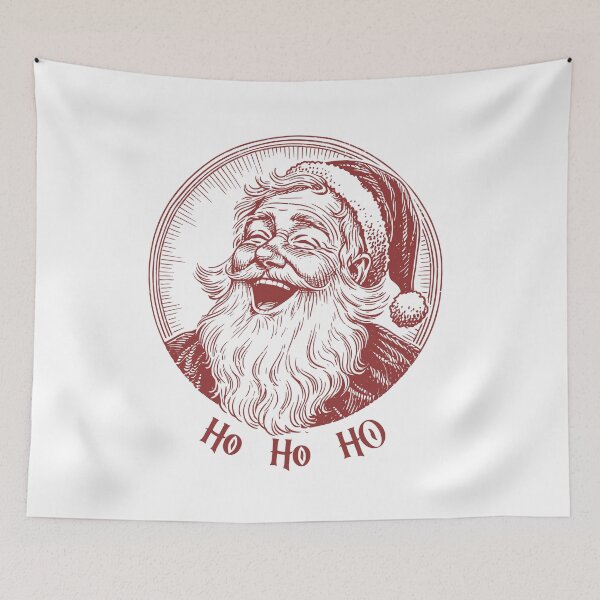 Item preview, Classic Santa Christmas Ho Ho Ho designed and sold by BlesstB.