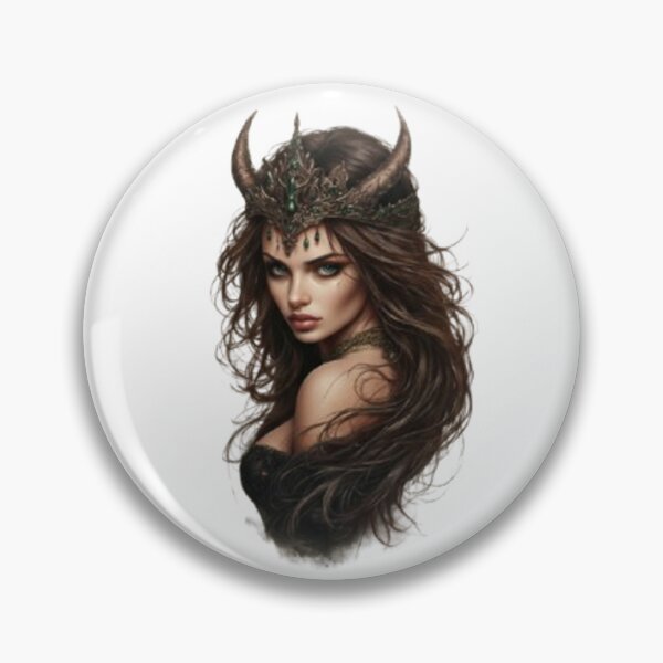Item preview, The Demon Queen: Ruler of Shadow and Beauty designed and sold by CHRIST5000.