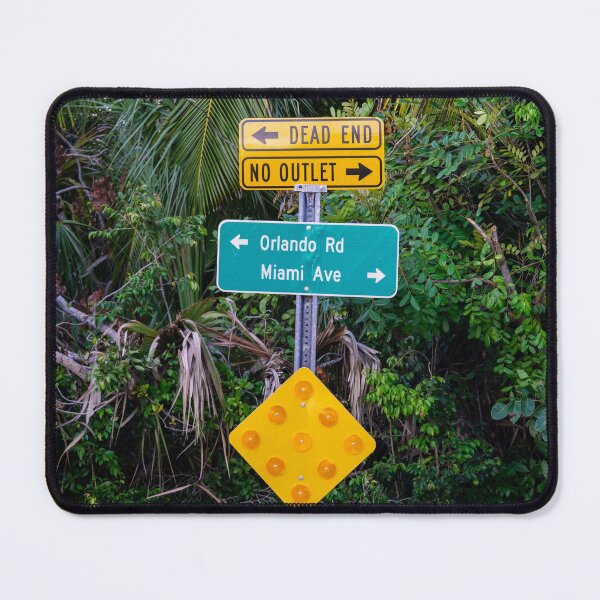 Item preview, Key West Funny Road Signs Dead End No Outlet Florida - Quirky Island Photography designed and sold by soulshineshot.
