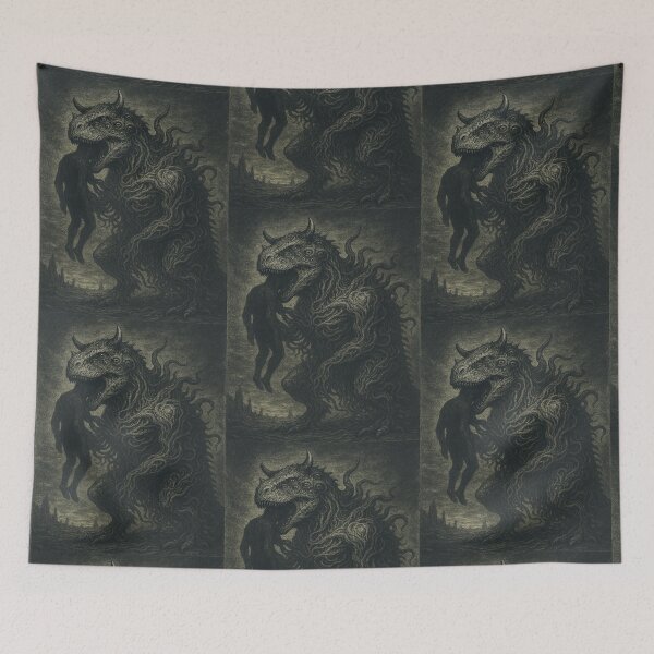Item preview, Lovecraft's Carnotaurus designed and sold by FleshThrone.