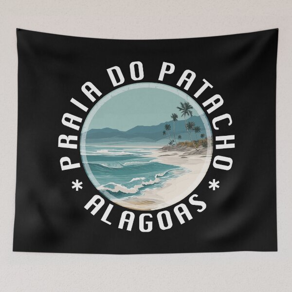 Item preview, Praia do Patacho - Alagoas (with White Lettering) designed and sold by VelvetRoom.