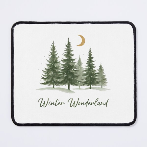 Item preview, Winter Wonderland T-Shirt | Minimalist Christmas Tree Design | Scandinavian Holiday Aesthetic | Cozy Winter Shirt designed and sold by PrintedWithSoul.
