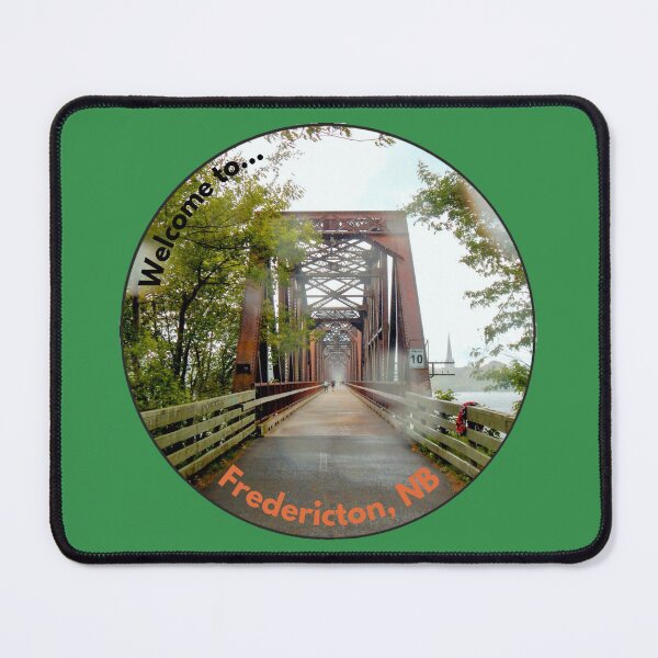 Item preview, Welcome to... Fredericton, NB. Walking Bridge designed and sold by MLJM_Photography.