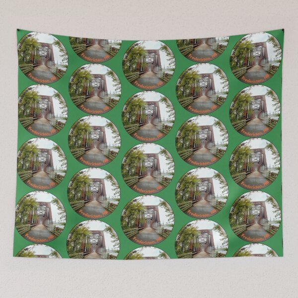 Item preview, Welcome to... Fredericton, NB. Walking Bridge designed and sold by MLJM_Photography.