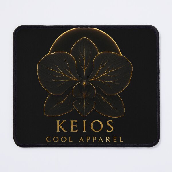Item preview, Eclipse Orchid – Golden Shadow Bloom designed and sold by Keios Cool Apparel.