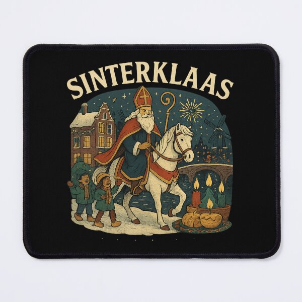Item preview, Sinterklaas – Dutch Christmas Tradition Saint Nicholas Holiday Design designed and sold by AddictiveDesign.