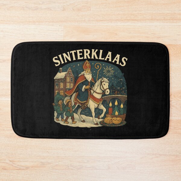 Item preview, Sinterklaas – Dutch Christmas Tradition Saint Nicholas Holiday Design designed and sold by AddictiveDesign.