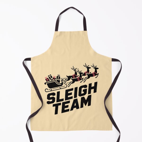 Item preview, Christmas Reindeer Sleigh Team Santa Squad designed and sold by cabana.space.