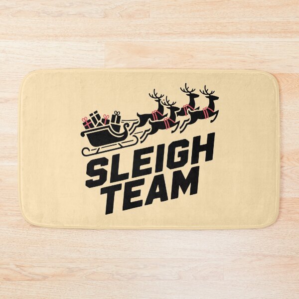 Item preview, Christmas Reindeer Sleigh Team Santa Squad designed and sold by cabana.space.