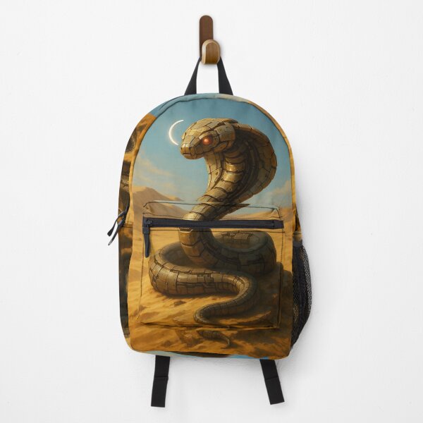 Item preview, Desert Mech Cobra — Cyber Serpent under the Crescent Sun designed and sold by Pixel-Up.