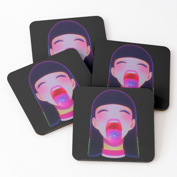 Item preview, Girl With Mouth Open | Tongue With The Universe designed and sold by MakarenaCreate.