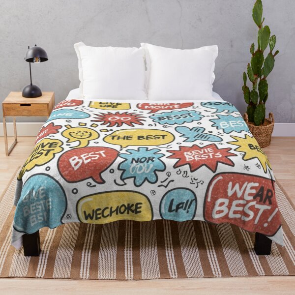 Item preview, illustration of speech bubbles with various texts, graphics, logos, designed and sold by gulka8.