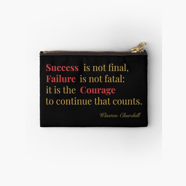 Item preview, Success is not final... - Winston Churchill designed and sold by JokeAndStyle.
