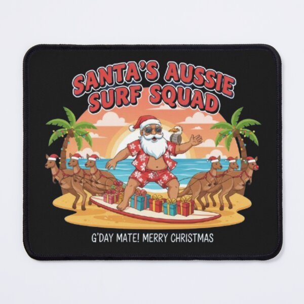 Item preview, Santa's Aussie Surf Squad designed and sold by FutureService.