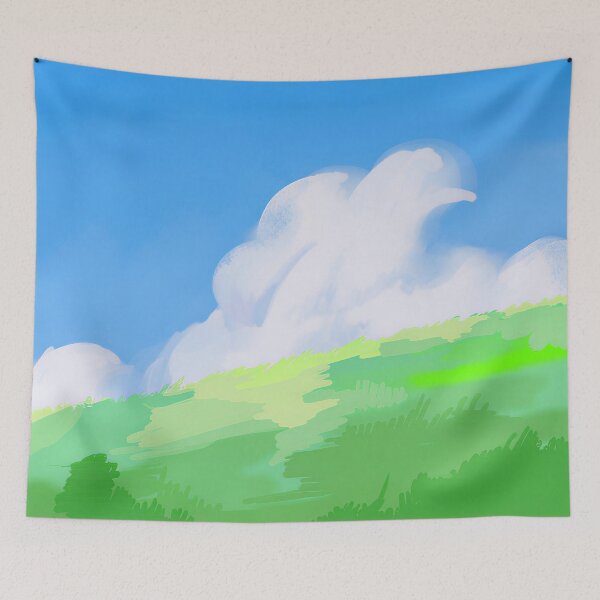 Item preview, Nostalgic Grasslands designed and sold by mewcha.