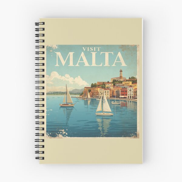 Item preview, Malta Travel Poster designed and sold by CaliforniaDi.
