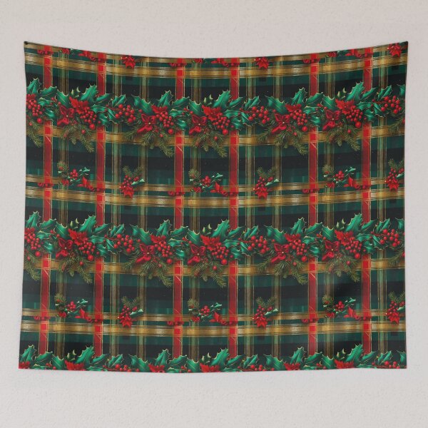 Item preview, Christmas pattern in reds and golds designed and sold by RebelRulez.