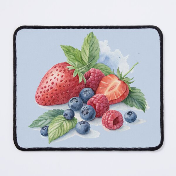 Item preview, Berry Happy Autumn – Cozy Watercolor Berries Illustration by Vivo Studio designed and sold by VivoStudio.