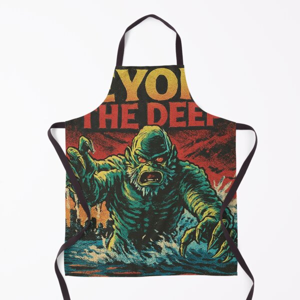Item preview, Beyond The Deep Retro Horror Monster designed and sold by Vallentinez.