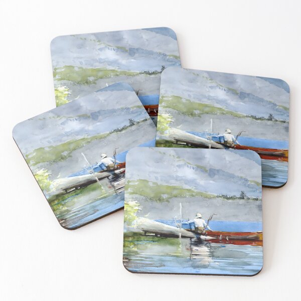 Item preview, Winslow Homer - The Red Canoe designed and sold by Jon-Baran.