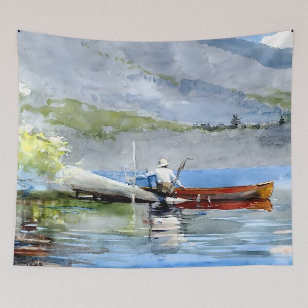 Item preview, Winslow Homer - The Red Canoe designed and sold by Jon-Baran.