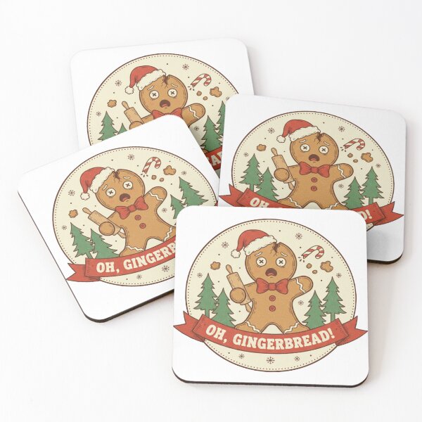 Item preview, Gingerbread! Funny Christmas Cookie Design designed and sold by jheinart.
