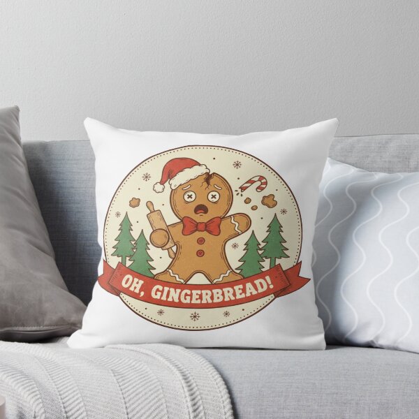 Item preview, Gingerbread! Funny Christmas Cookie Design designed and sold by jheinart.