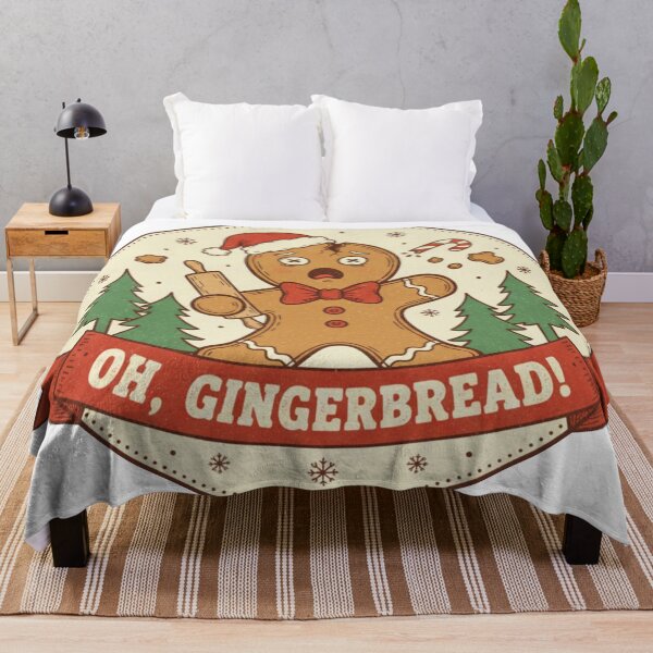 Item preview, Gingerbread! Funny Christmas Cookie Design designed and sold by jheinart.
