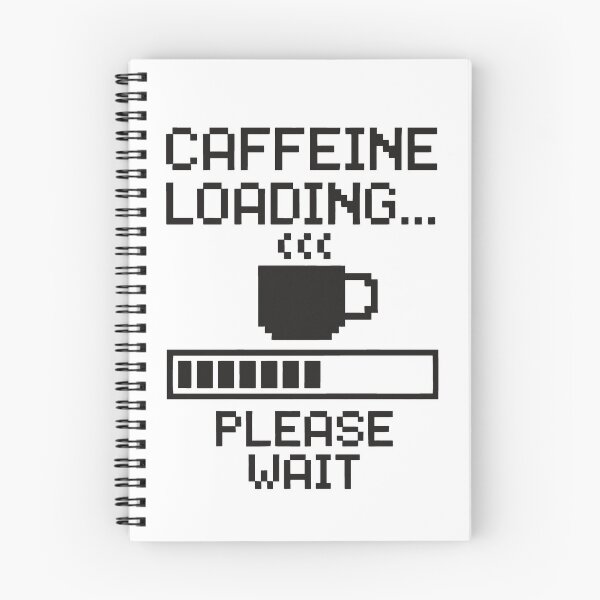 Item preview, Caffeine Loading… Please Wait – Funny Pixel Coffee Mug Design designed and sold by MABComics.
