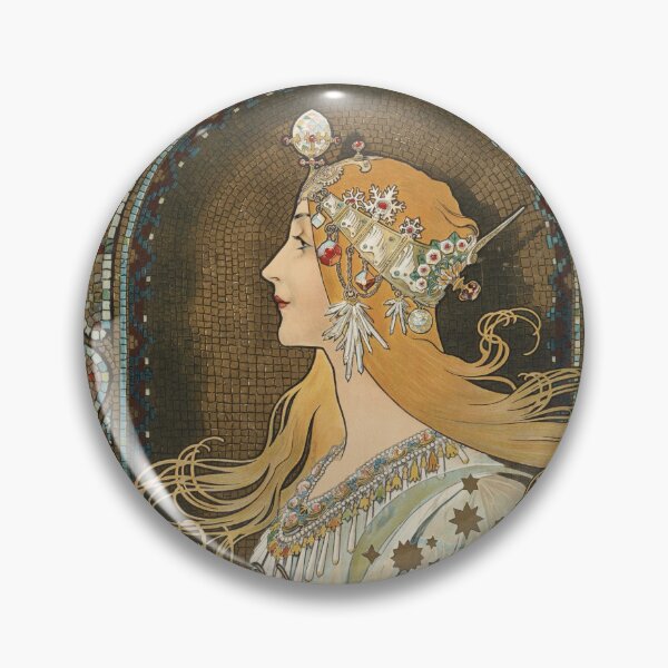 Item preview, Zodiac Alphonse Mucha designed and sold by TwoMagpiesShop.