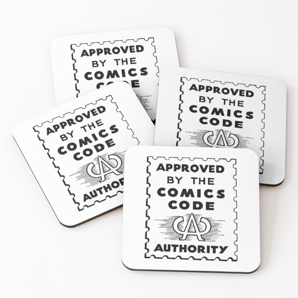 Item preview, Comics Code Authority logo designed and sold by The Common Tee.