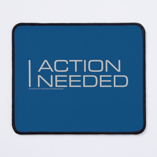Item preview, Action Needed designed and sold by Michael Cotto.