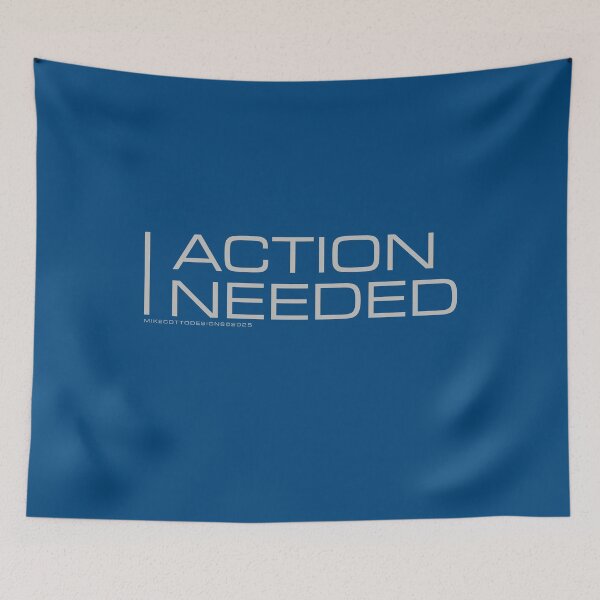 Item preview, Action Needed designed and sold by Michael Cotto.
