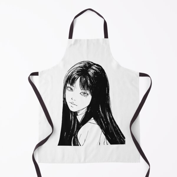 Item preview, Silent Allure — Monochrome Manga Girl Portrait designed and sold by bunnyreeaa.