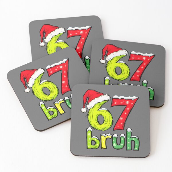 Item preview, Funny Meme Six Seven Bruh Santa Brainrot Lover designed and sold by Zayavca.